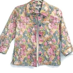 Rebecca Malone floral jacket